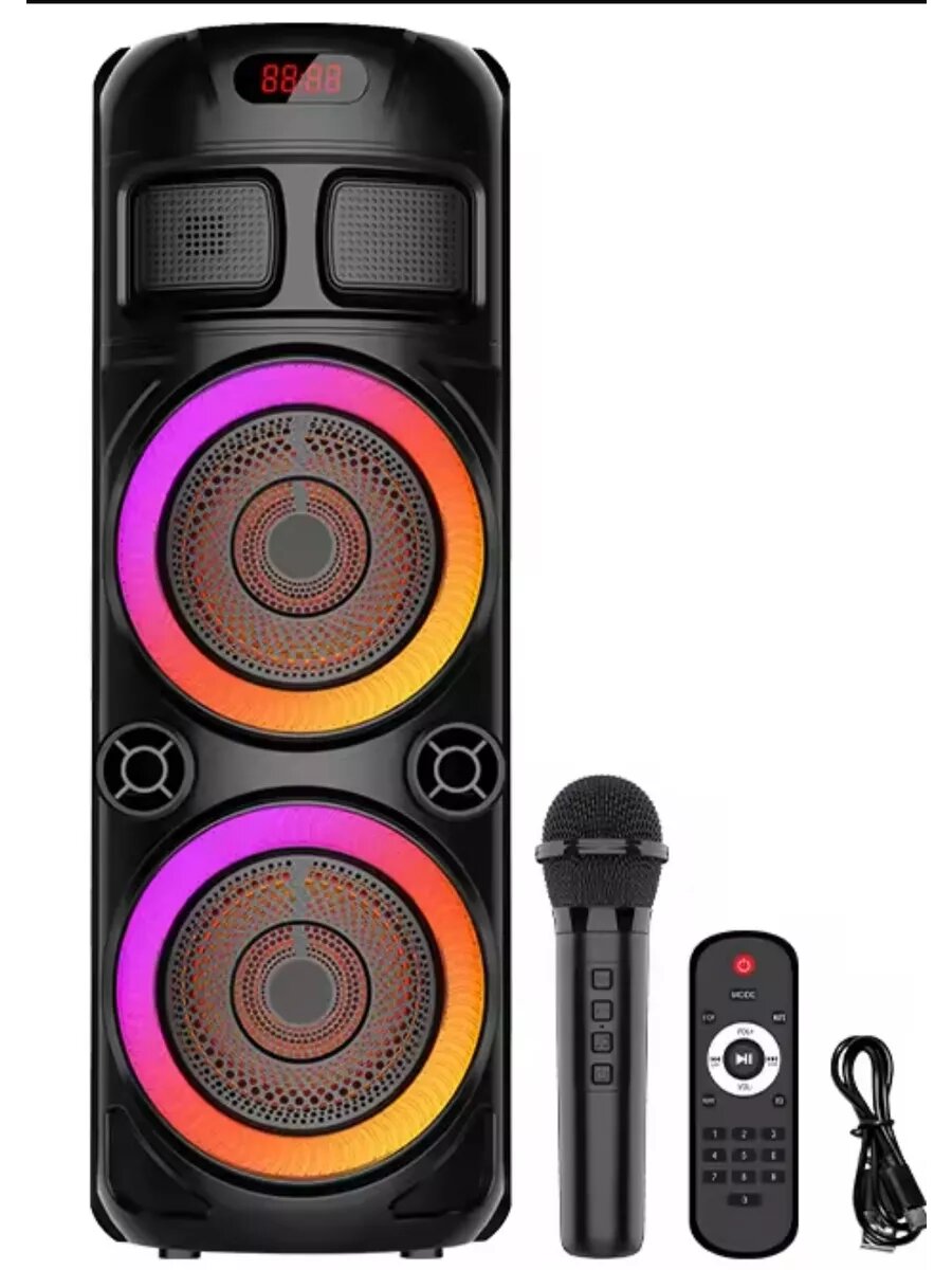 Колонка музыкальная Sing-e ZQS8251, портативная, беспроводная, с караоке