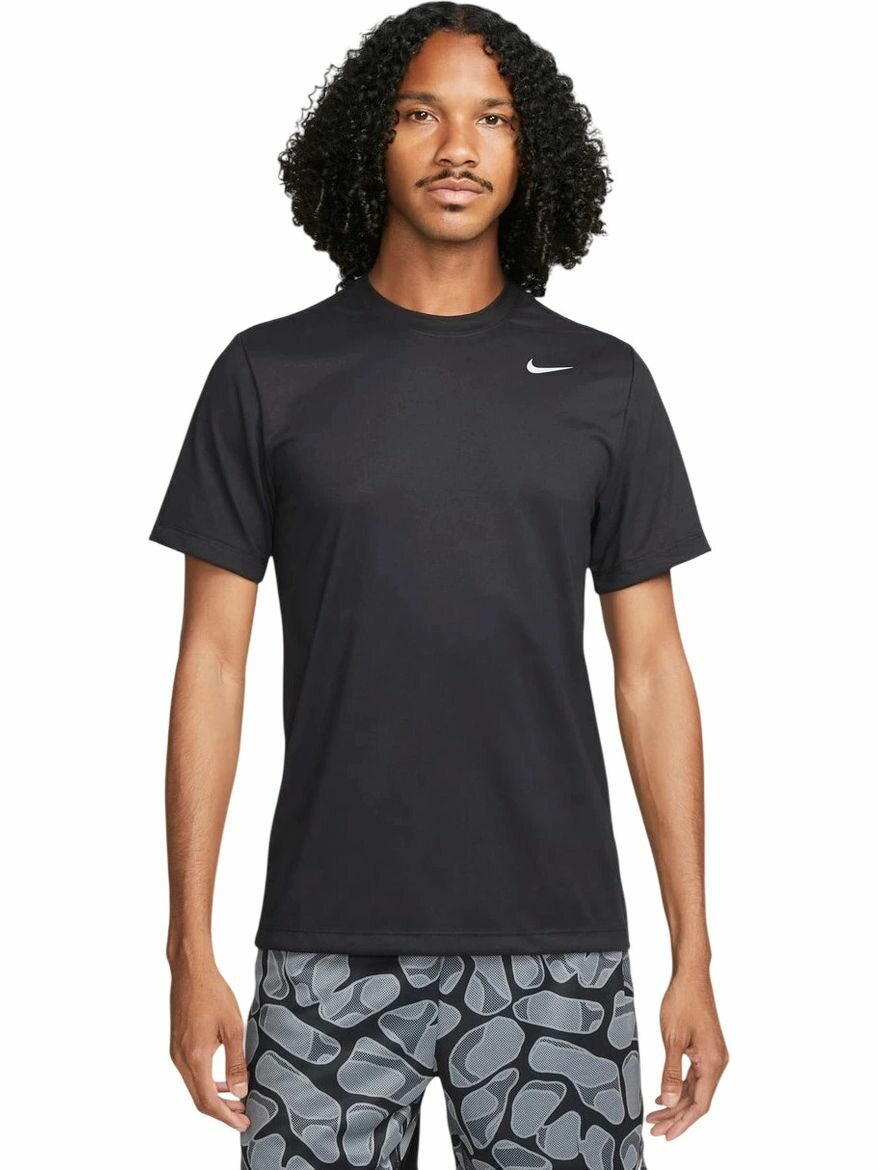 Футболка спортивная NIKE Dri-FIT Legend Fitness T-Shirt, размер XL, черный