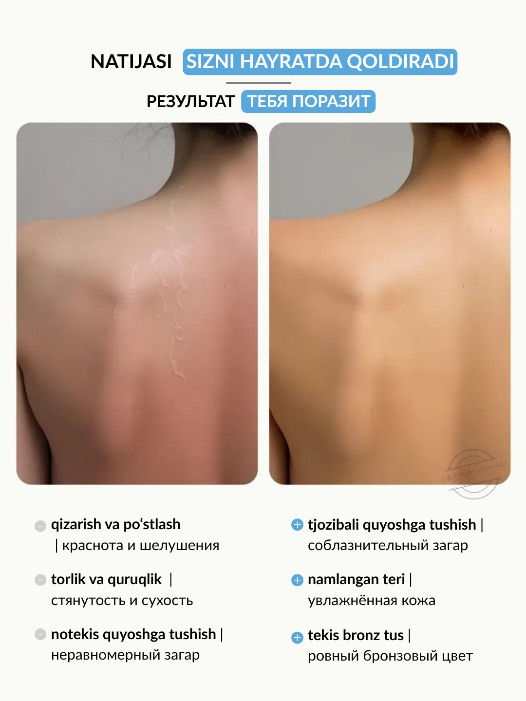 Солнцезащитный увлажняющий крем MIXIT SPF Moisturizing Body & Face Cream, 150 мл — фото 1