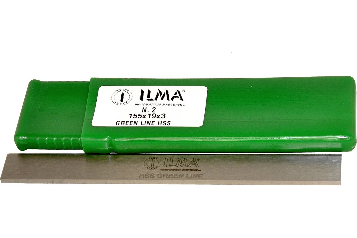ILMA Нож строгальный 155x19x3 HSS GREEN LINE PHGL.155.19.3
