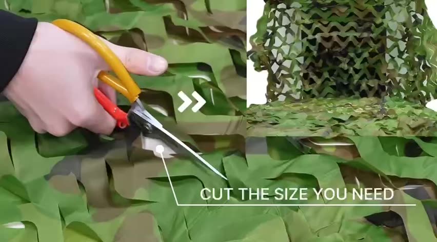 Маскировочная сеть для охоты 3×2m Vividorad, камуфляжная сетка на забор, навес, беседку, Двухслойное, 1 штук — фото 1