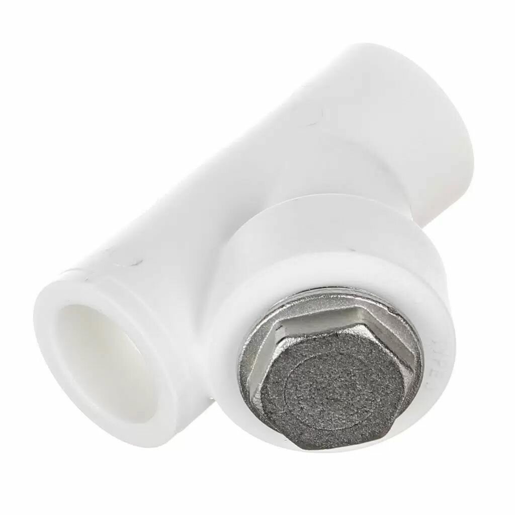 Сантехнический фильтр Valfex полипропилен диаметр 32 мм 45 градусов внутренняя резьба белый