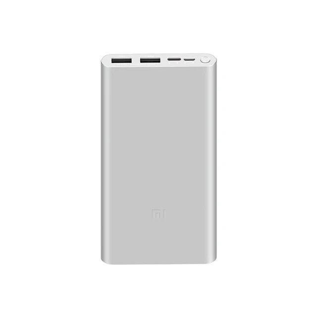 Внешний аккумулятор Xiaomi на 10000 мА · ч с портом USB C и поддержкой быстрой зарядки — фото 1
