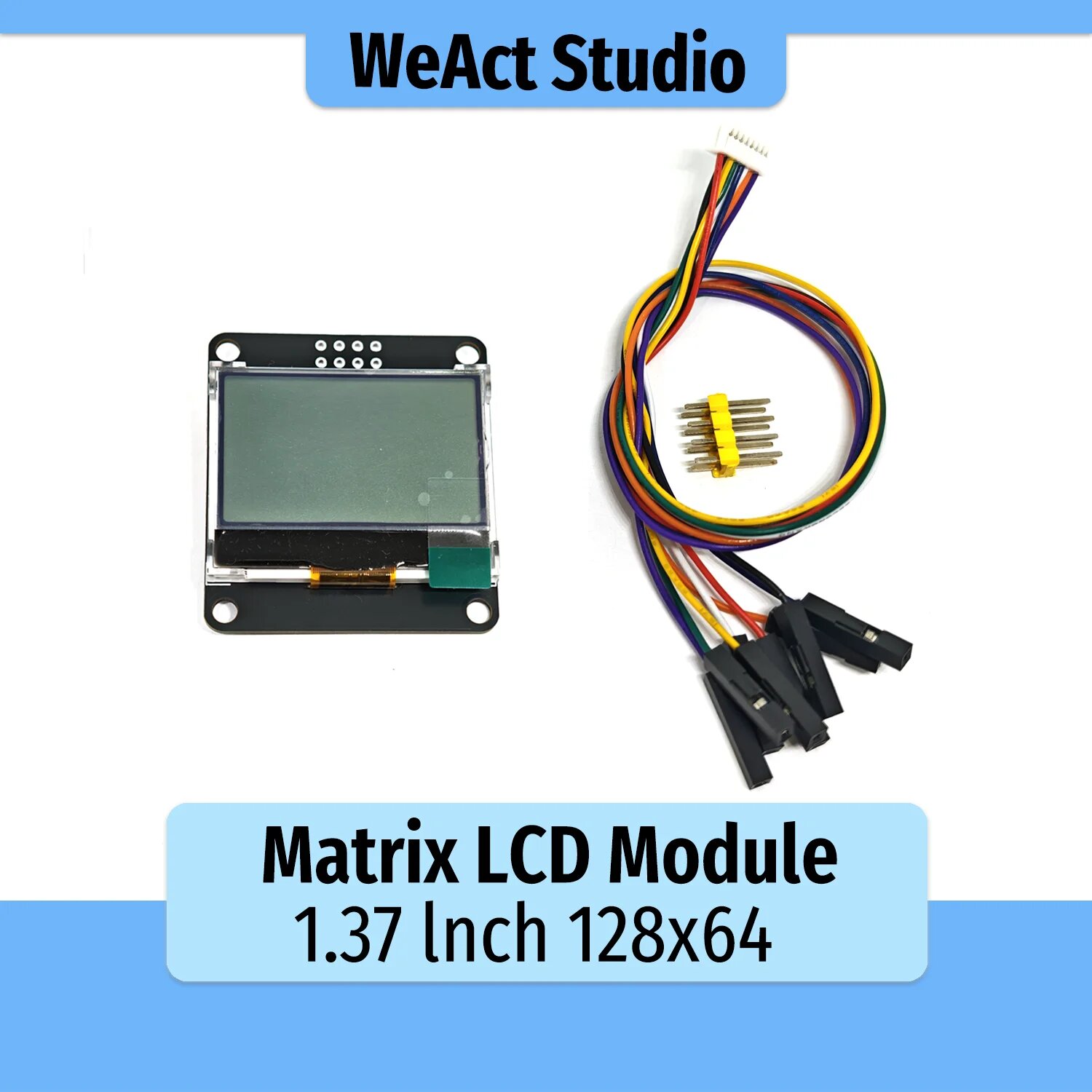 WeAct Studio 1,37-дюймовый матричный ЖК-модуль, Хаки