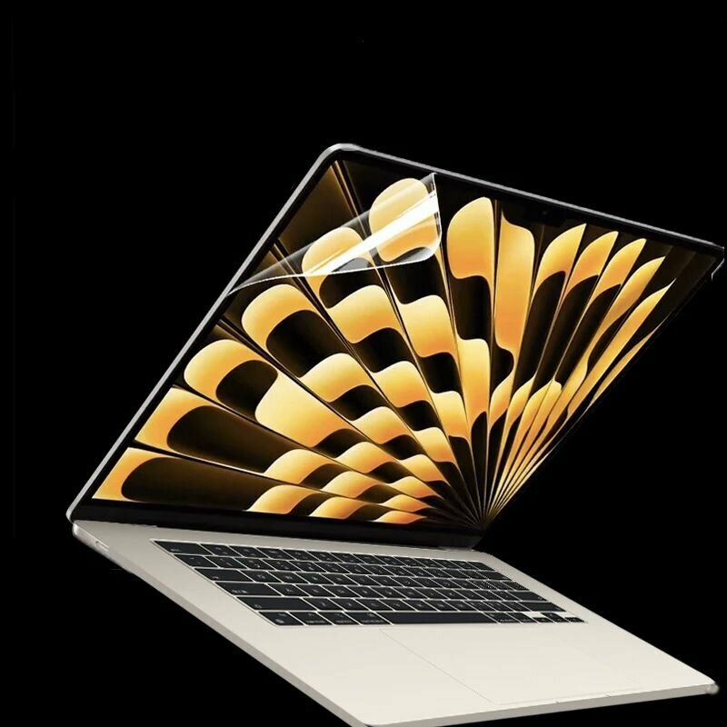 Глянцевая пленка для MacBook Air 13 M1, MacBook Pro 13 M1 M2 / Защитная пленка для экрана Макбук Аир 13 и Макбук Про 13 2016-2020 (A1932 A2179 A2337 A1706 A1708 A1989 A2159 A2251 A2289 A2338),2шт — фото 1
