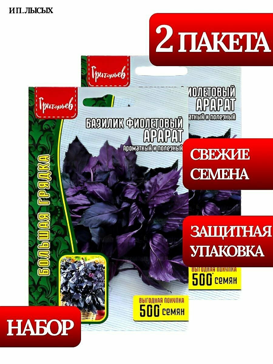 Семена Базилик Фиолетовый 