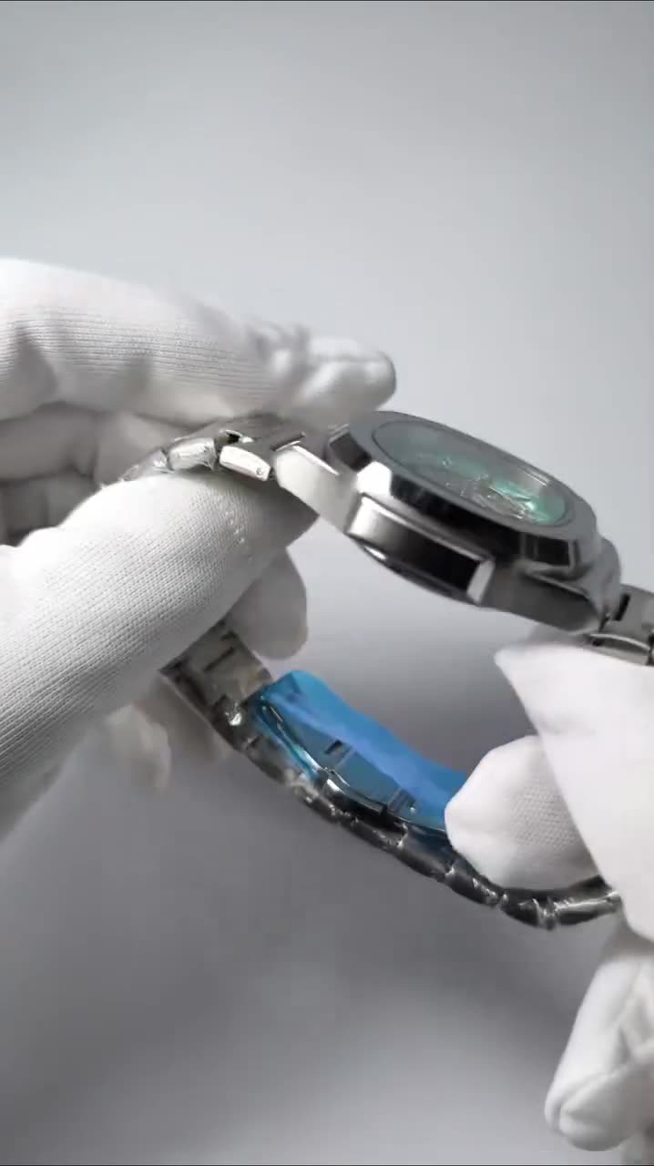 Наручные часы Patek Philippe Vintage Douglas, белый/золотой/бирюзовый — фото 1