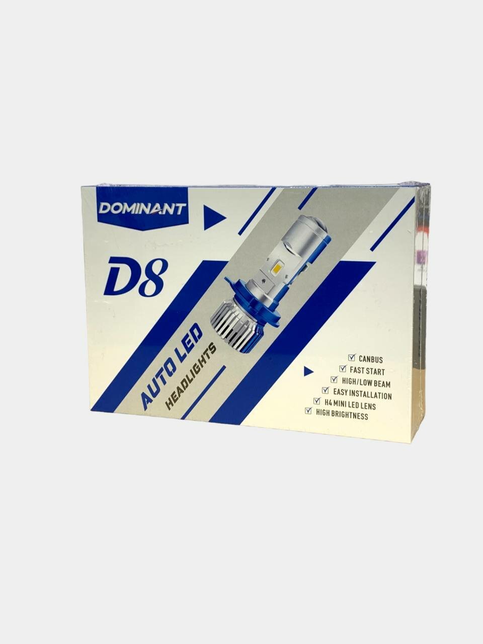 Светодиодные лампы h4, dominant D8 автомобильные, для автомобилей GM и других марок