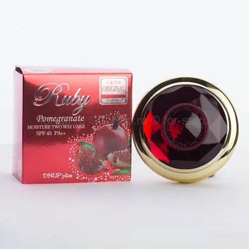 Пудра "Ruby Pomegranate", SPF45, компактная, для всех типов кожи
