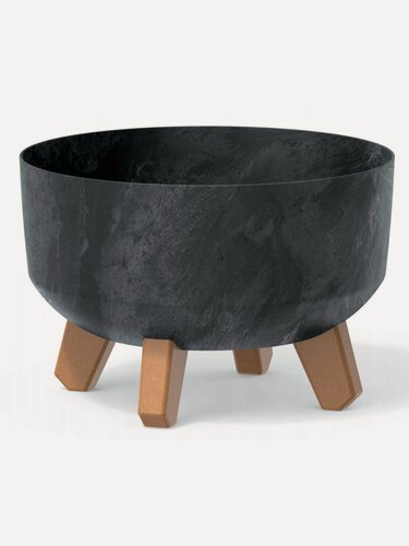 Изображение товара Кашпо для цветов Prosperplast GRACIA LOW на ножках, 37.9х19,5 см, 14,3 л.