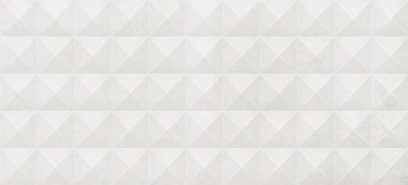 Керамическая плитка Cersanit Alrami Relief серый AMG092D настенная 20х44 см серый для ванной комнаты Польша