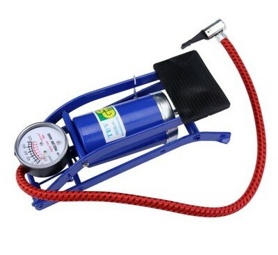 Ножной насос металлический