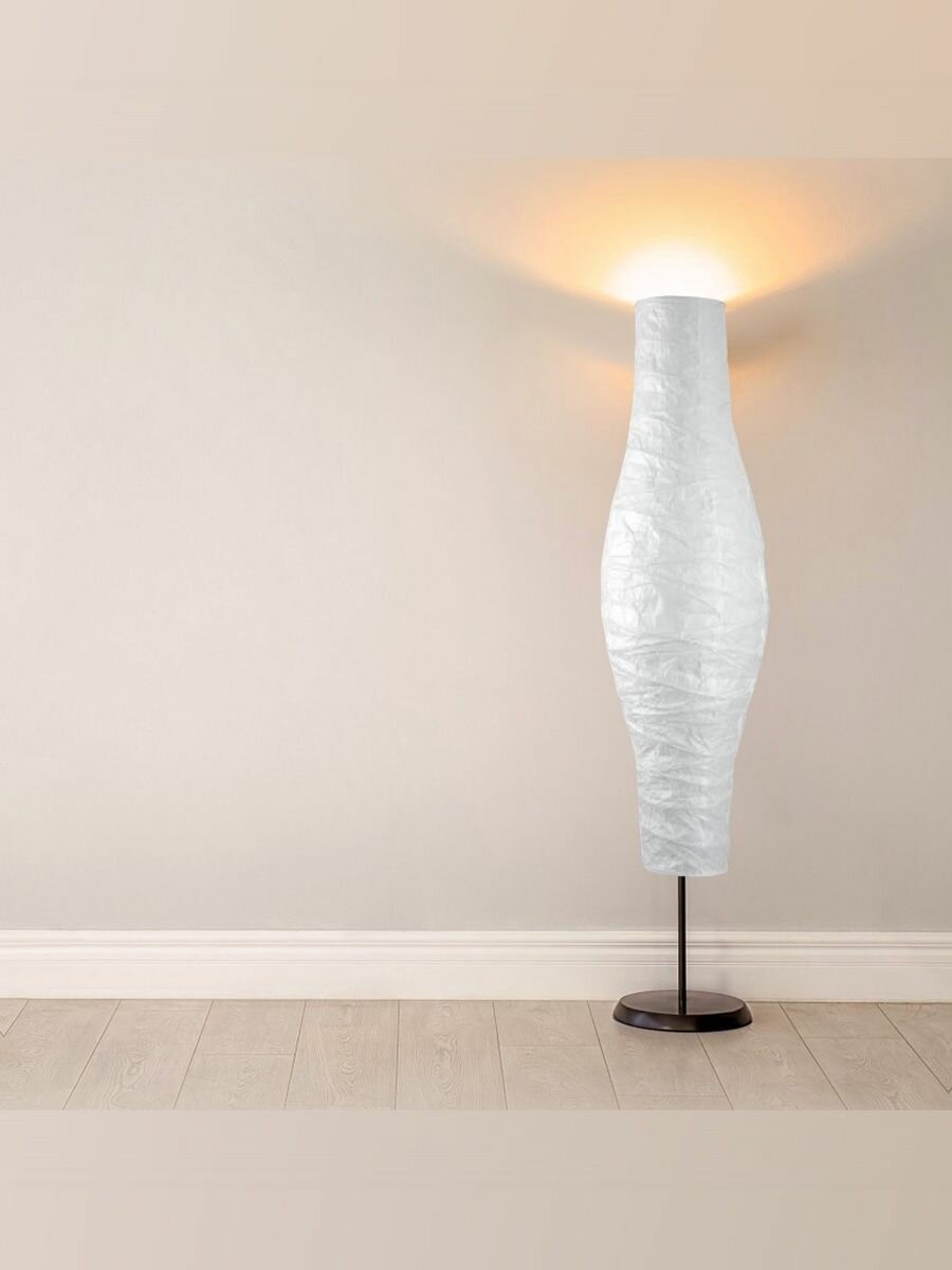 Бумажный абажур торшера для икеа 35смx117см