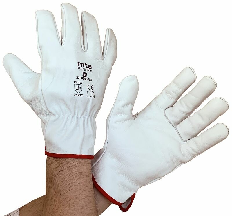 Перчатки кожаные Driver Classic Р.8 mte