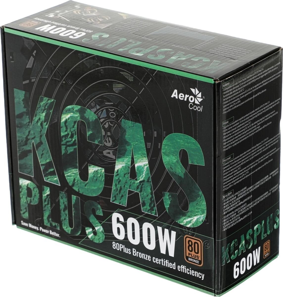 блок питания ATX Aerocool KCAS-600 600W - фото №10