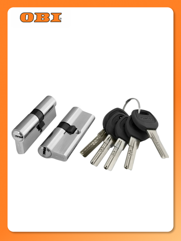 Цилиндр SIMPLE LIVING PUNTO A202/70 мм (30/10/30 мм) ключ/вертушка