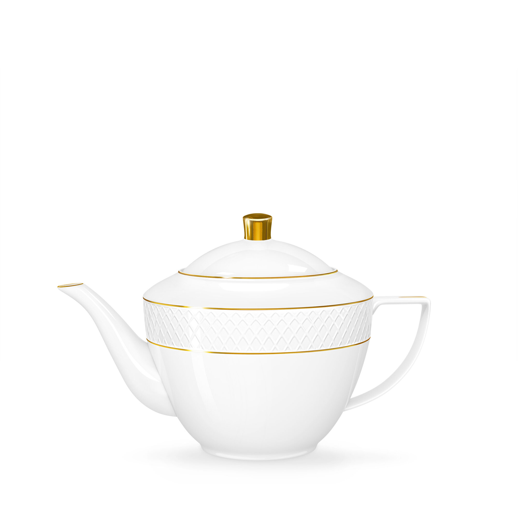 Чайник заварочный с золотыми линиями 900 мл WL‑880102452/A