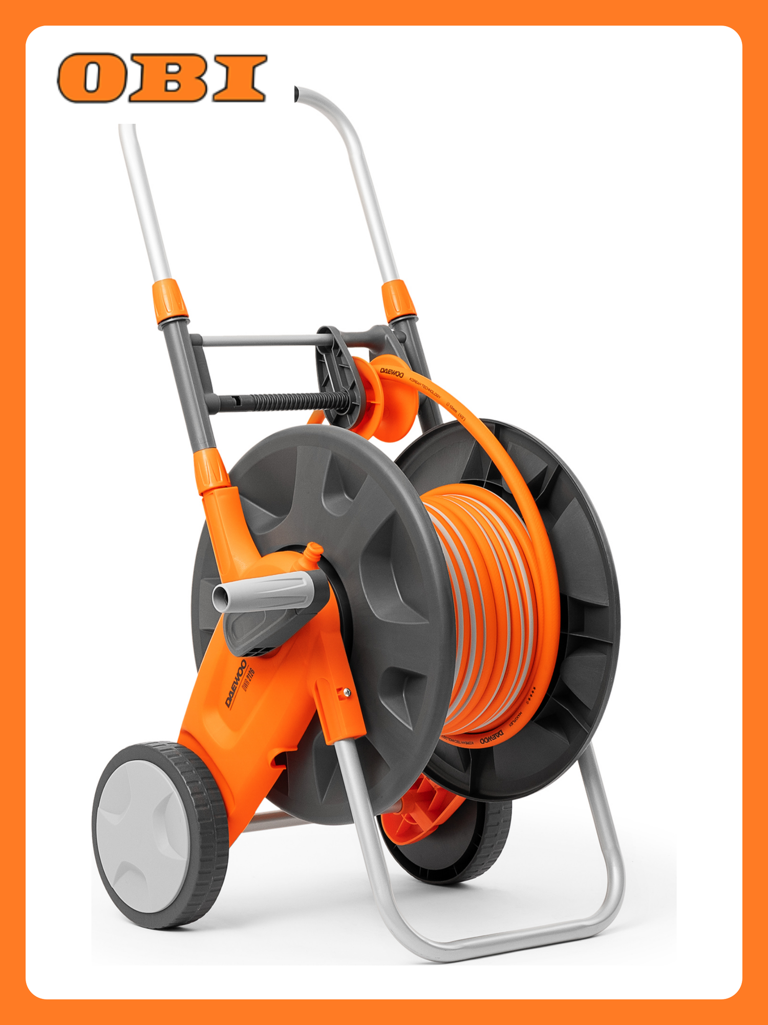 Тележка со шлангом 20 м и набором для полива DAEWOO DWR 2126