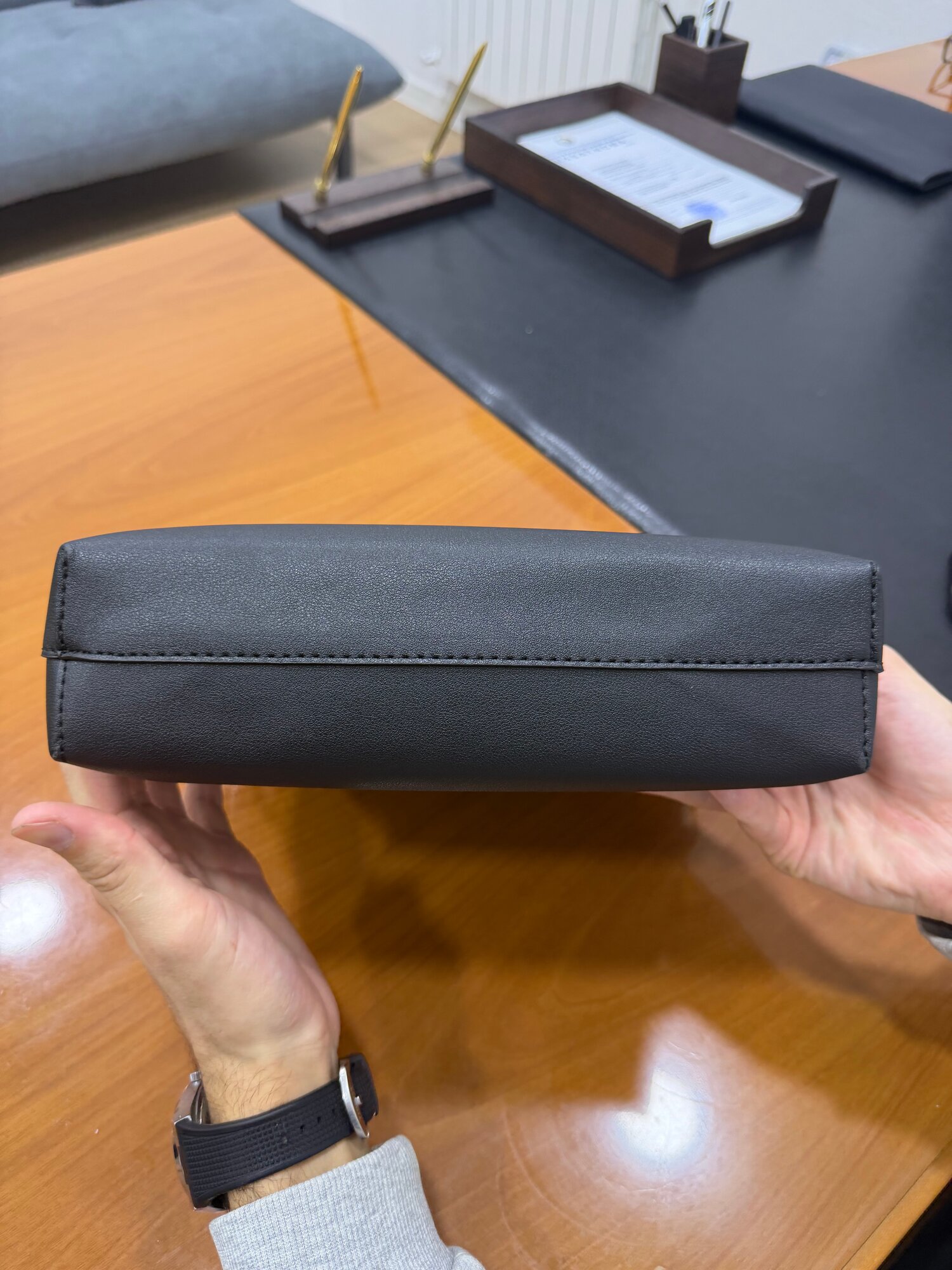 Сумка барсетка , черный — фото 1