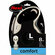 Поводок-рулетка Flexi New Coмfort tape L, 8 м, 50 кг, черно-серый