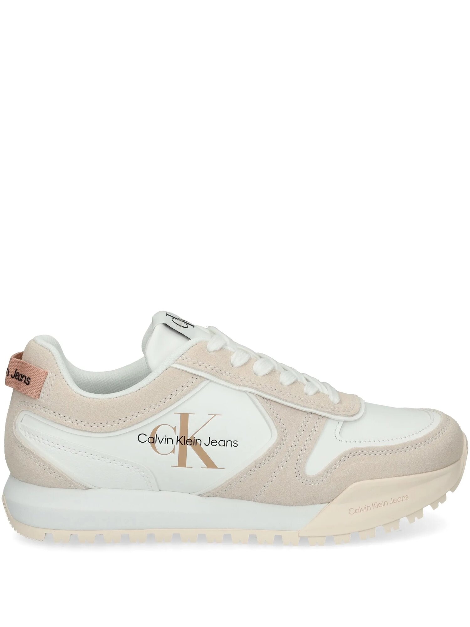 Кроссовки Calvin Klein Jeans, размер 39 EU, белый