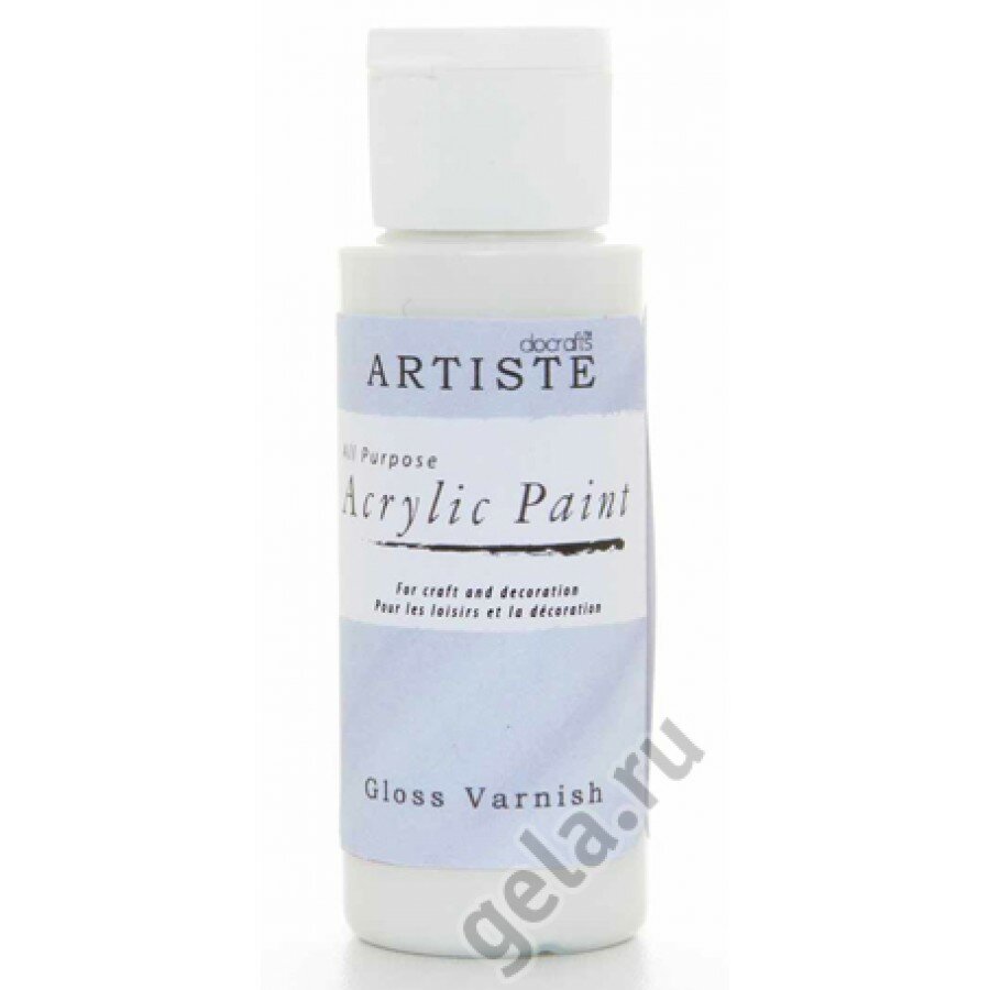 Лак акриловый глянцевый ARTISTE 60 мл DOCRAFTS DOA763008