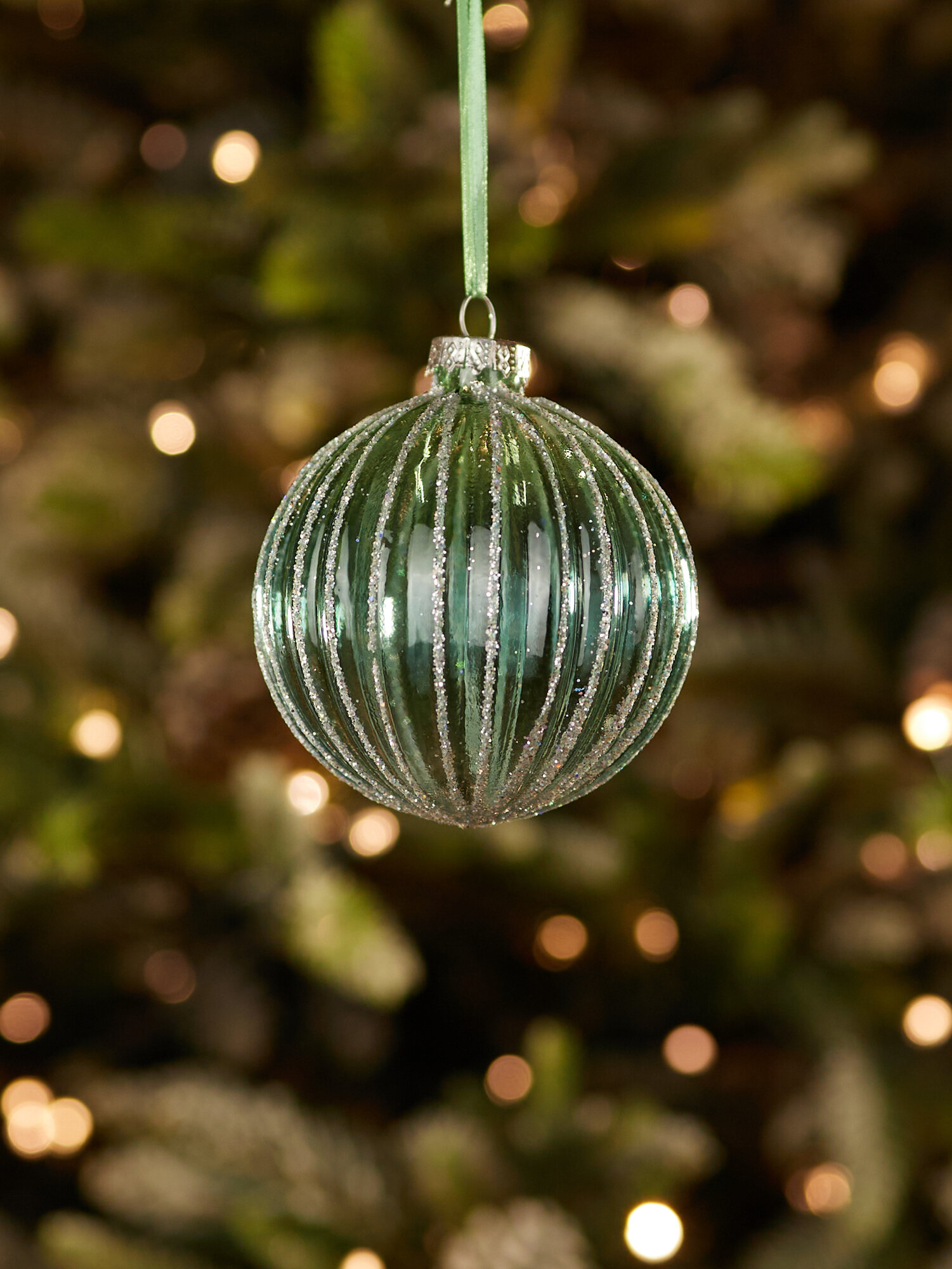 Елочные новогодние игрушки стекло — фото 1