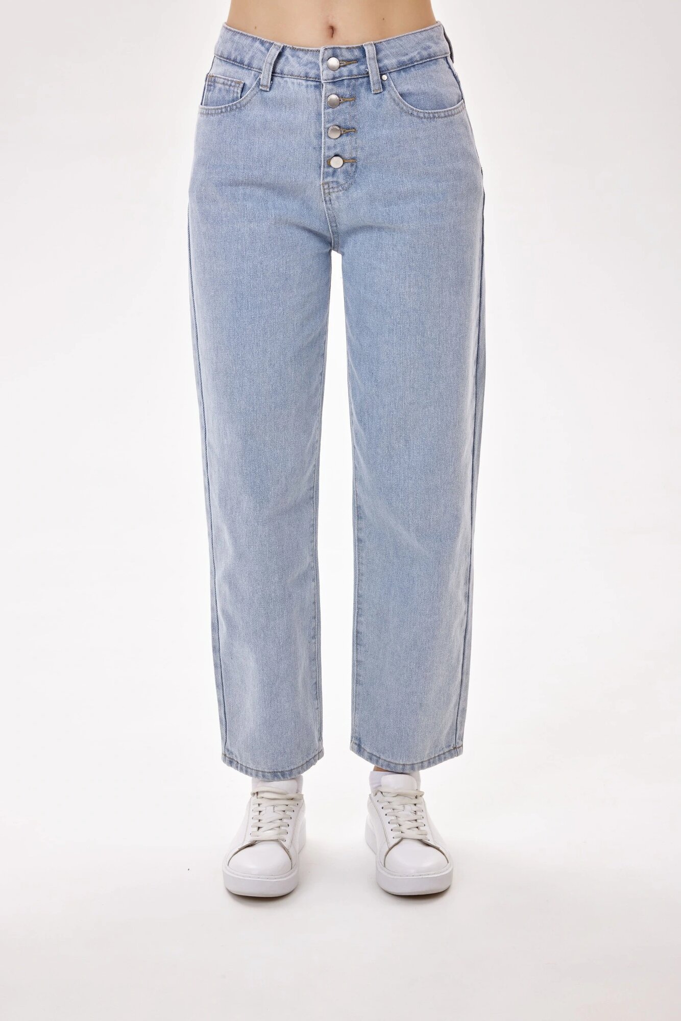 Джинсы Selfie, размер S, светло-голубой — фото 1