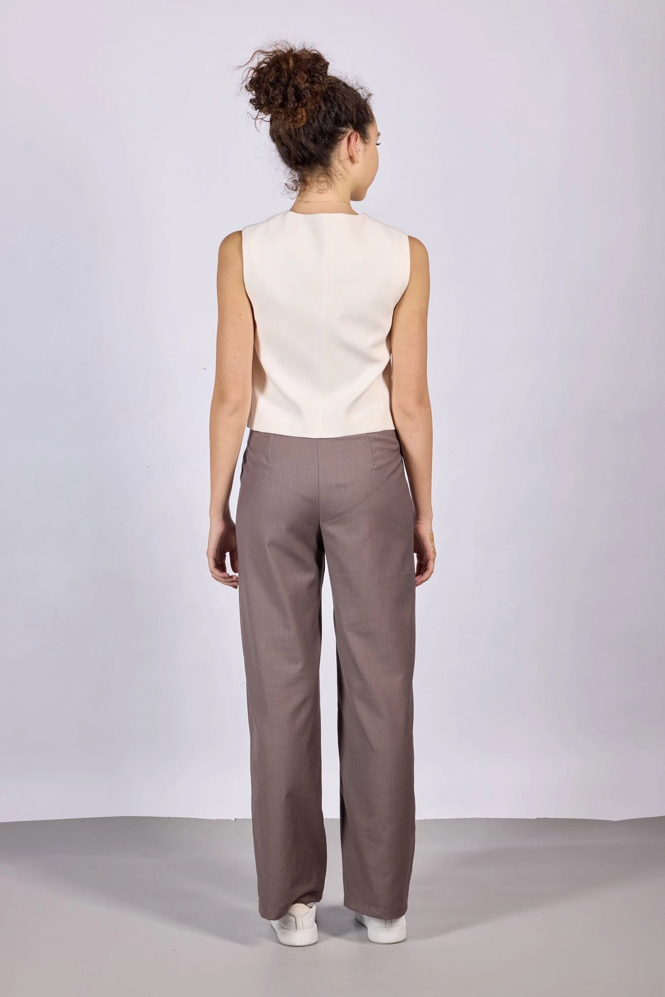 Жилет Selfie, размер S, бежевый — фото 1