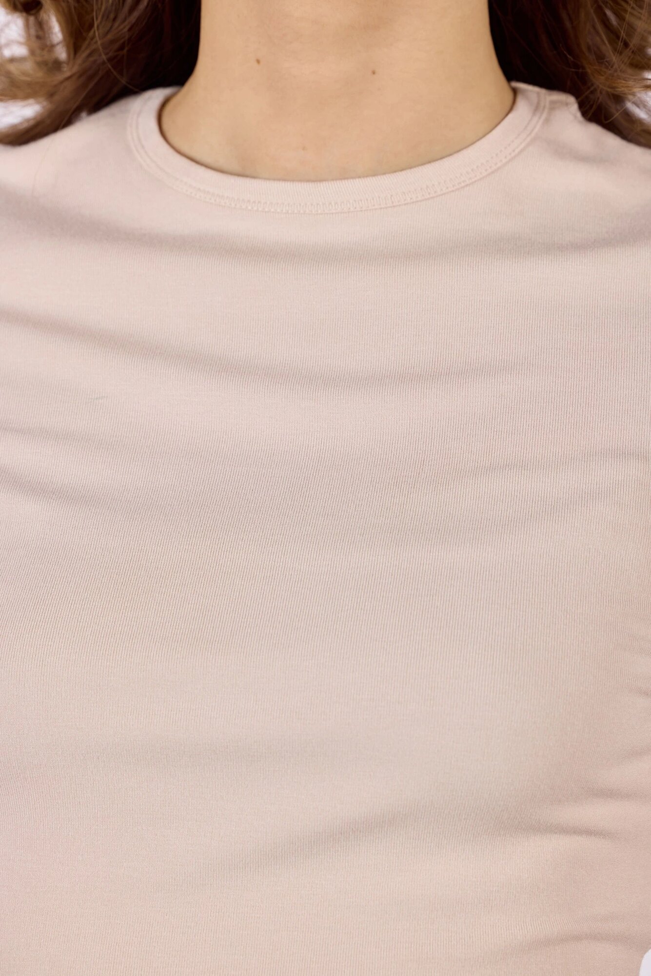 Футболка Selfie, размер L, бежевый — фото 1