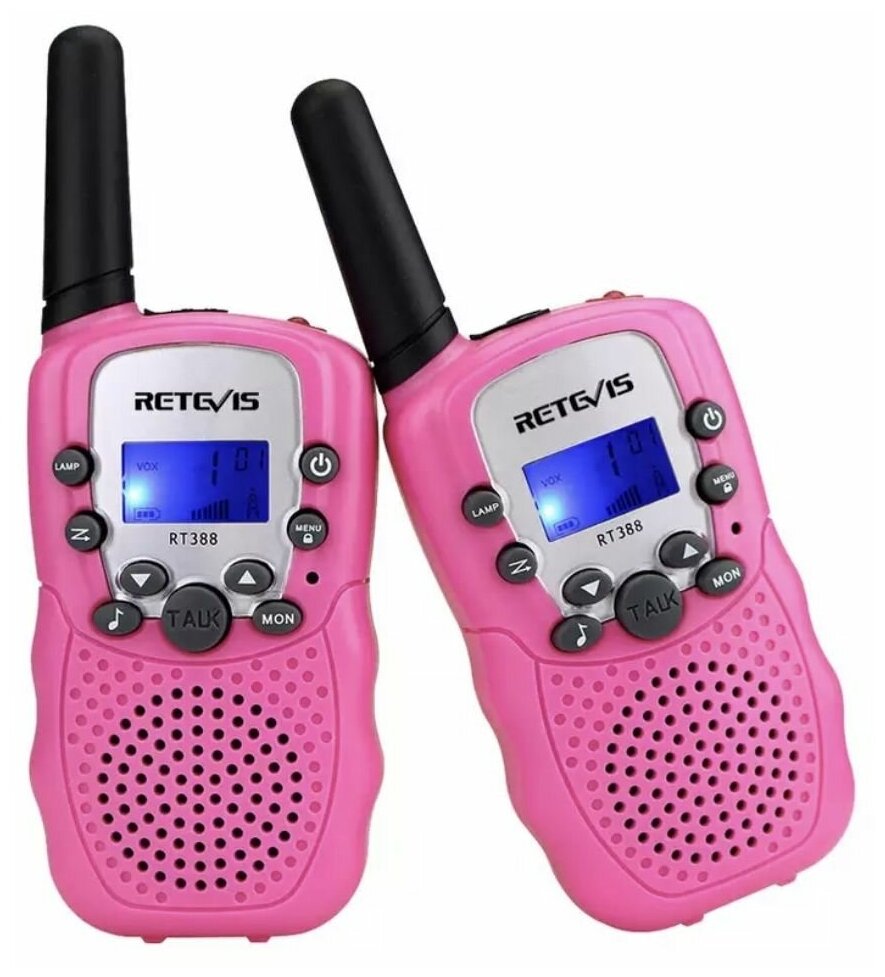 Рации для детей, Retevis T-388 2шт, набор для детей.