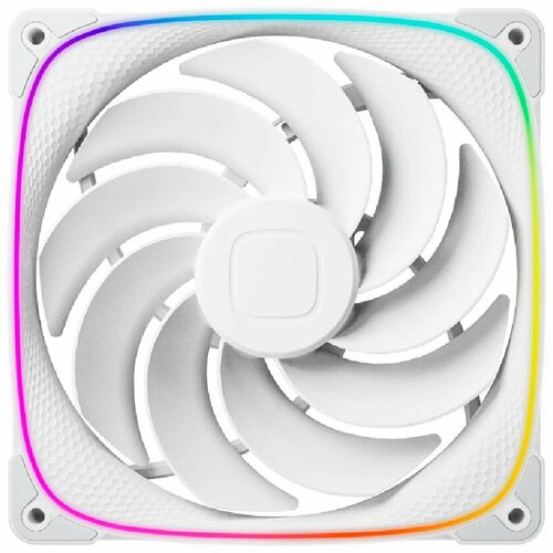 Вентилятор Geometric Future Squama 2503RW-14 Reverse White / 140mm, PWM, 2100 RPM, 71.80 CFM, 34.0 dBA, 5V ARGB / 1F2503R114100