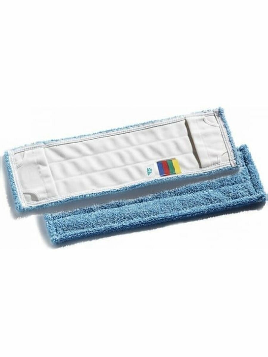 Плоский моп TTS "Microblue", с кармашками, для гладких поверхностей, 40x13см