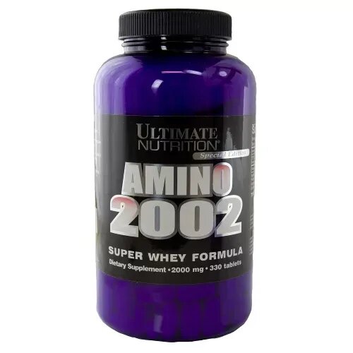 Аминокислотный комплекс Ultimate Nutrition "Amino 2002", 330 таблеток