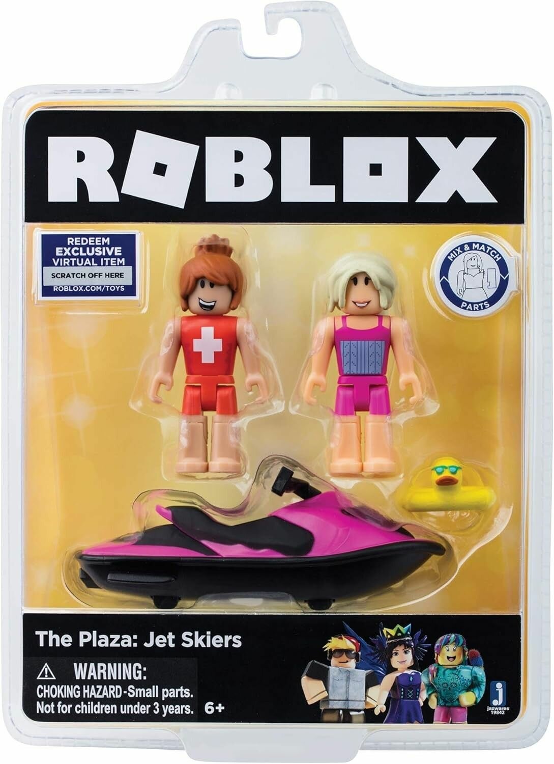 Коллекционный набор Роблокс для гидроциклистов Plaza Roblox с виртуальным кодом