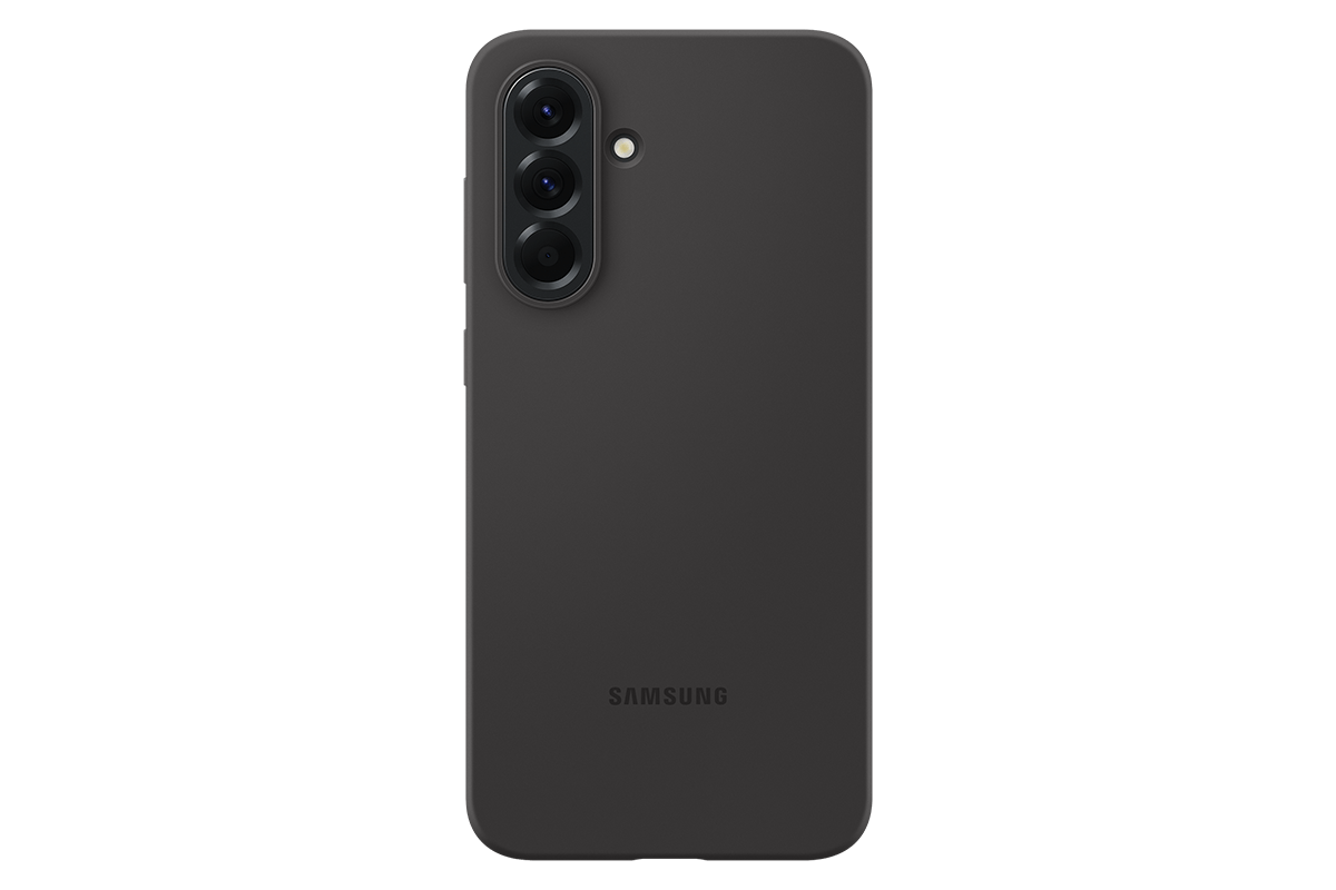 Чехол Samsung Silicone Case A56, черный