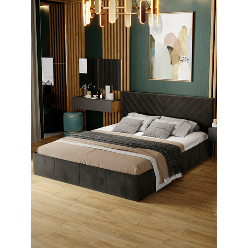 Кровать 160х200 с подъемным механизмом, FRENT, 