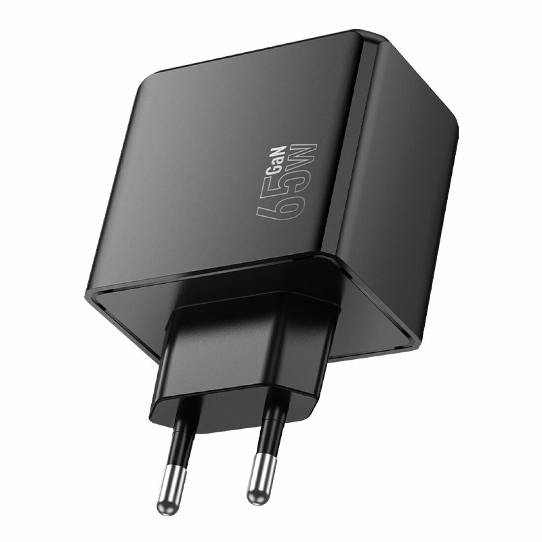Сетевое зарядное устройство, 2 USB 3.0 QC+2 PD 65W (CS19A), HOCO, черный — фото 1