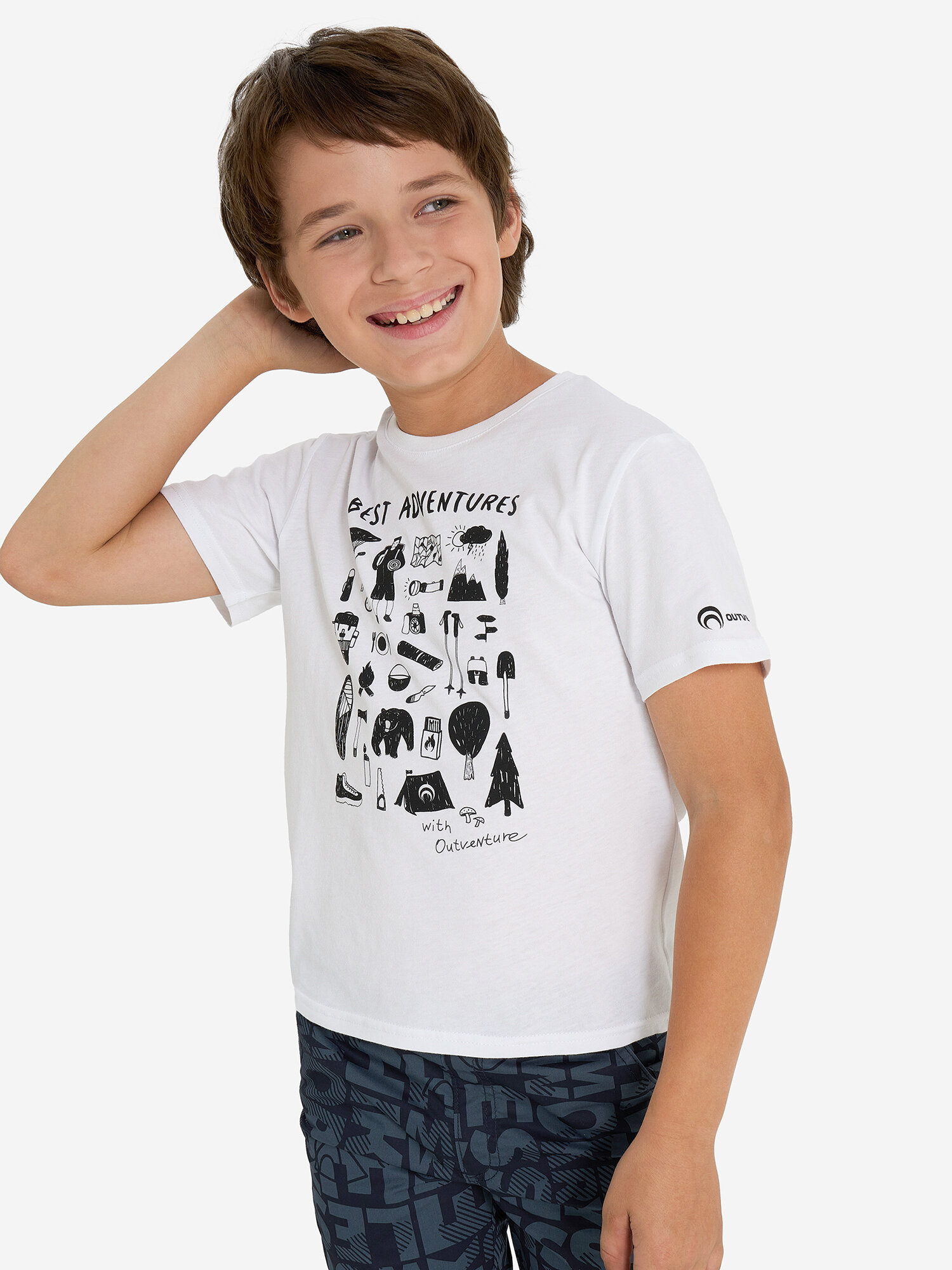 Футболка OUTVENTURE Essential Boys Short Sleeve T-shirt
