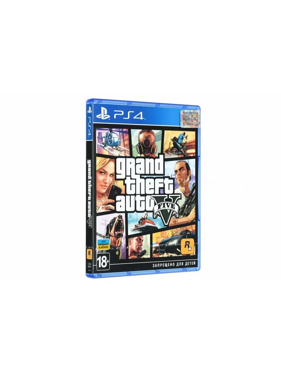 Игра GTA 5, для PS4, одиночная, кооперативная, 18+, экшн, RPG