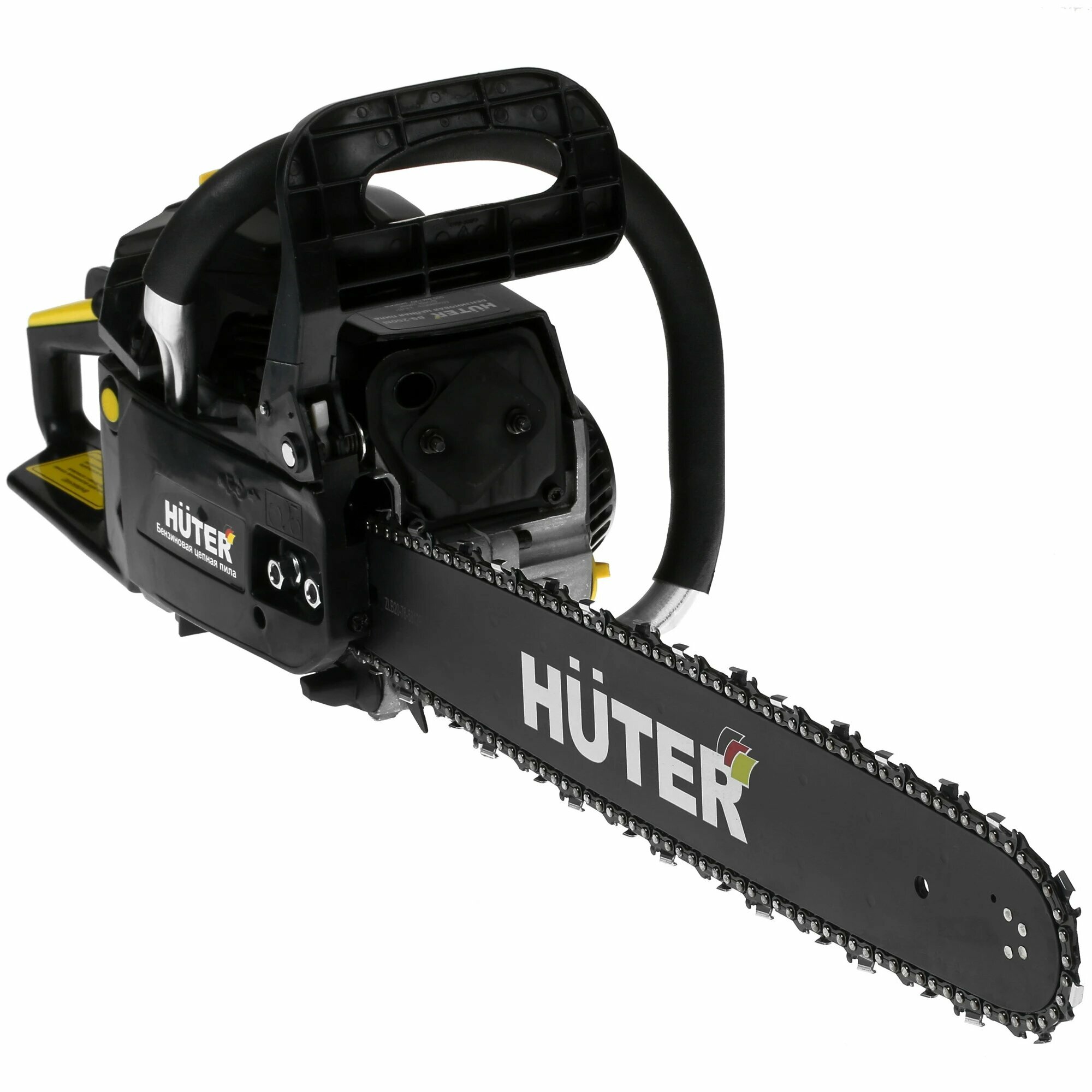 Бензопила Huter BS-250M 52 см³, 2800 Вт, 3.8 л. с , паз шины - 1.5 мм, шаг цепи -