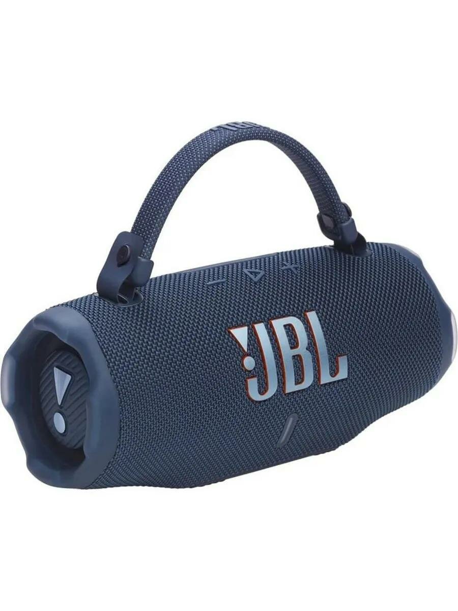 Портативная акустика JBL "Charge 6", Bluetooth, влагозащита, питание автономное, синяя