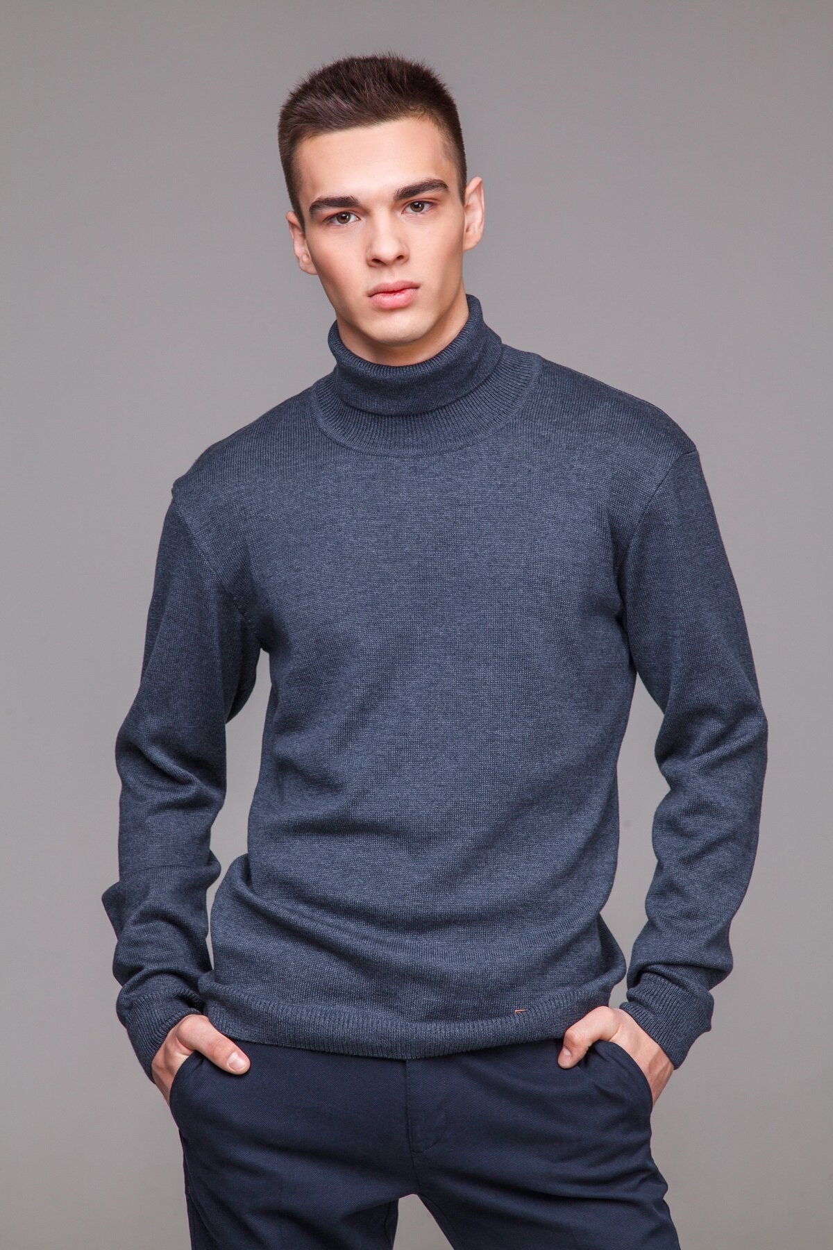 Водолазка RONNNY размер 46-182 темно-синий/синий