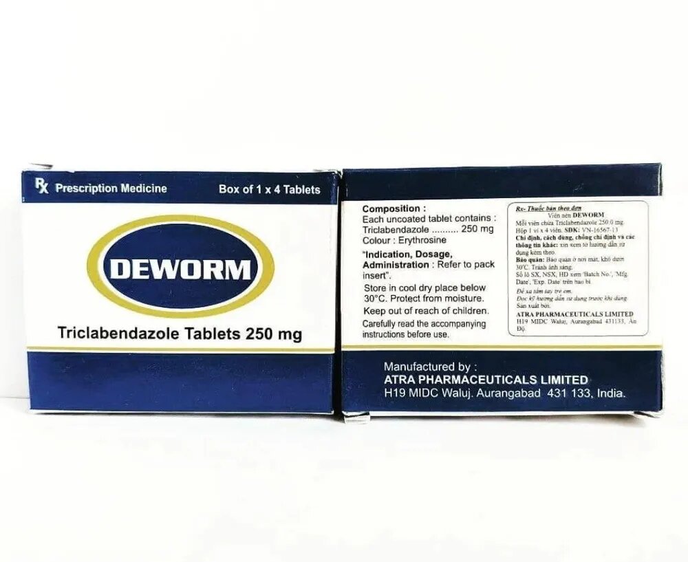 Изображение Deworm – эффективное средство от паразитов и описторхоза (Оригинал, Вьетнам)