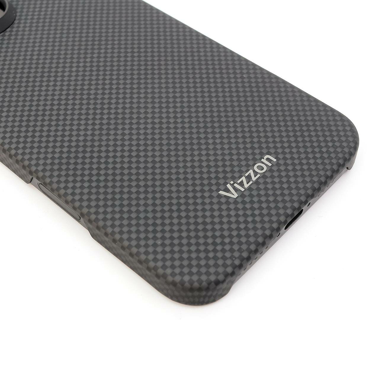 Чехол Vizzon "ARMA BLACK", для iPhone 16 Pro Max, ударопрочный — фото 1