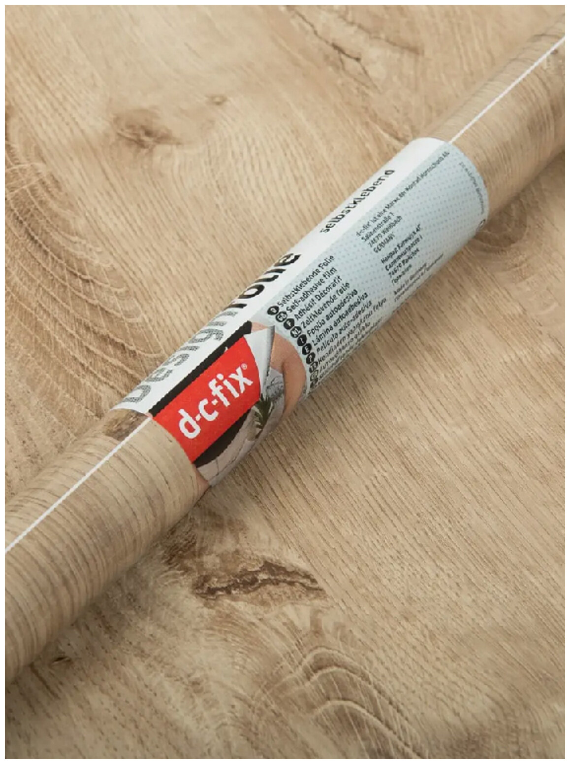 0668-346 D-C-fix 0.45х2.0м Пленка самоклеящаяся Дерево Дуб сучковатый — фото 1