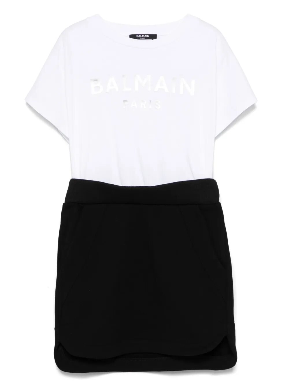 Платье BALMAIN, размер 140, белый