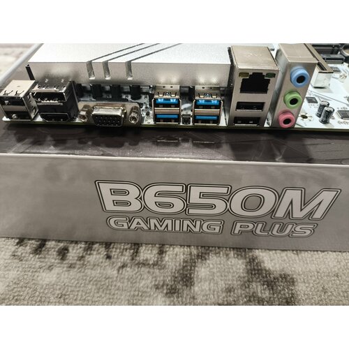 Материнская плата DDR5 JGINYUE B650M Gaming plus с поддержкой AMD Ryzen для настольных ПК AM5 12900₽