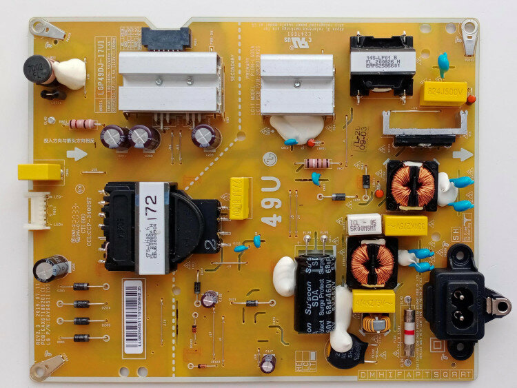 EAX67189201 оригинальный блок питания для телевизора LG, и других моделей тв.