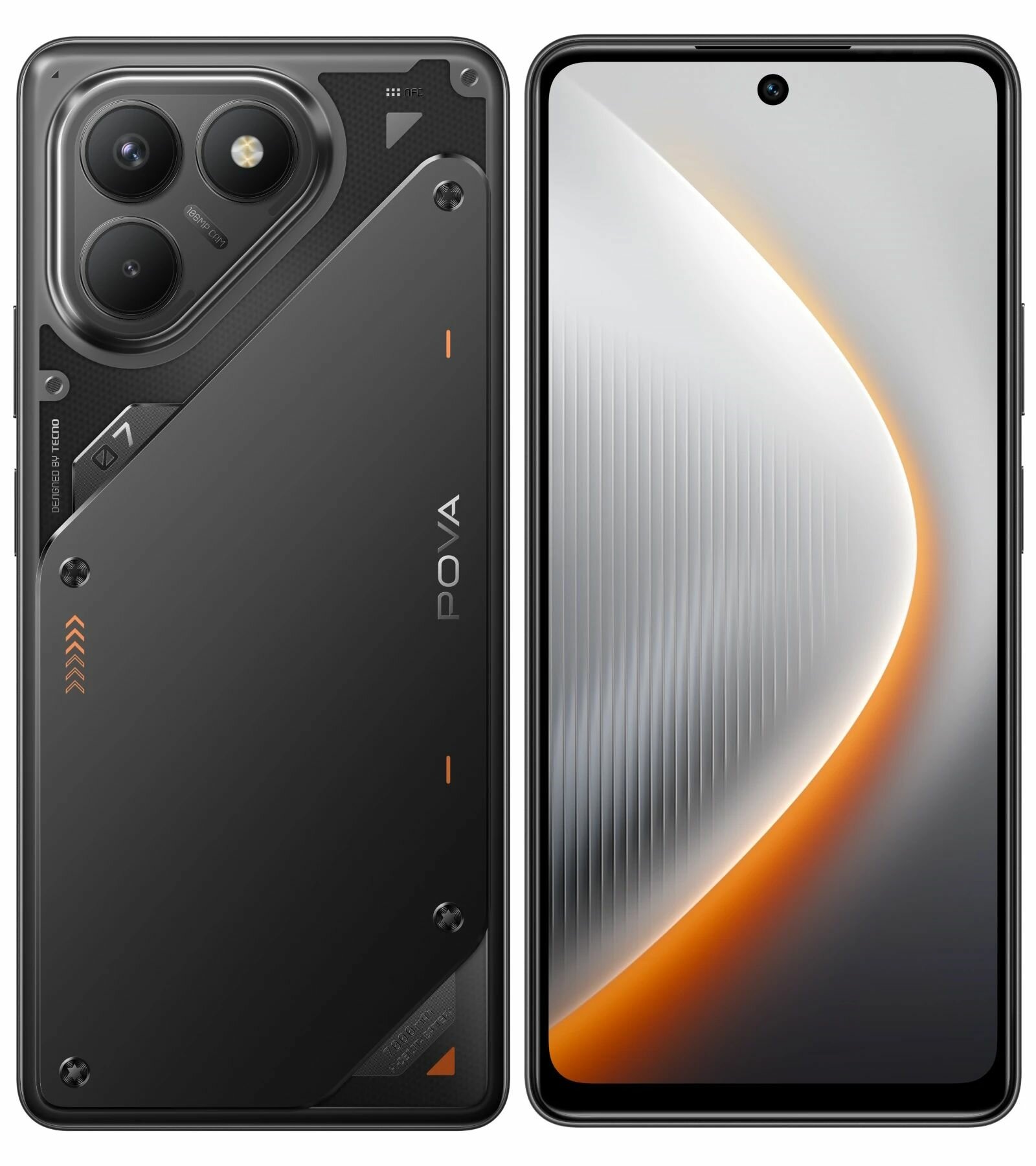 Смартфон Tecno Pova 7 Neo 8/256 ГБ, черный